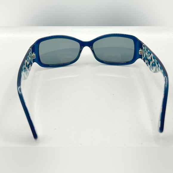 Coach S2009 Blue Oval Sunglasses Frames Only - Picture 6 of 8
